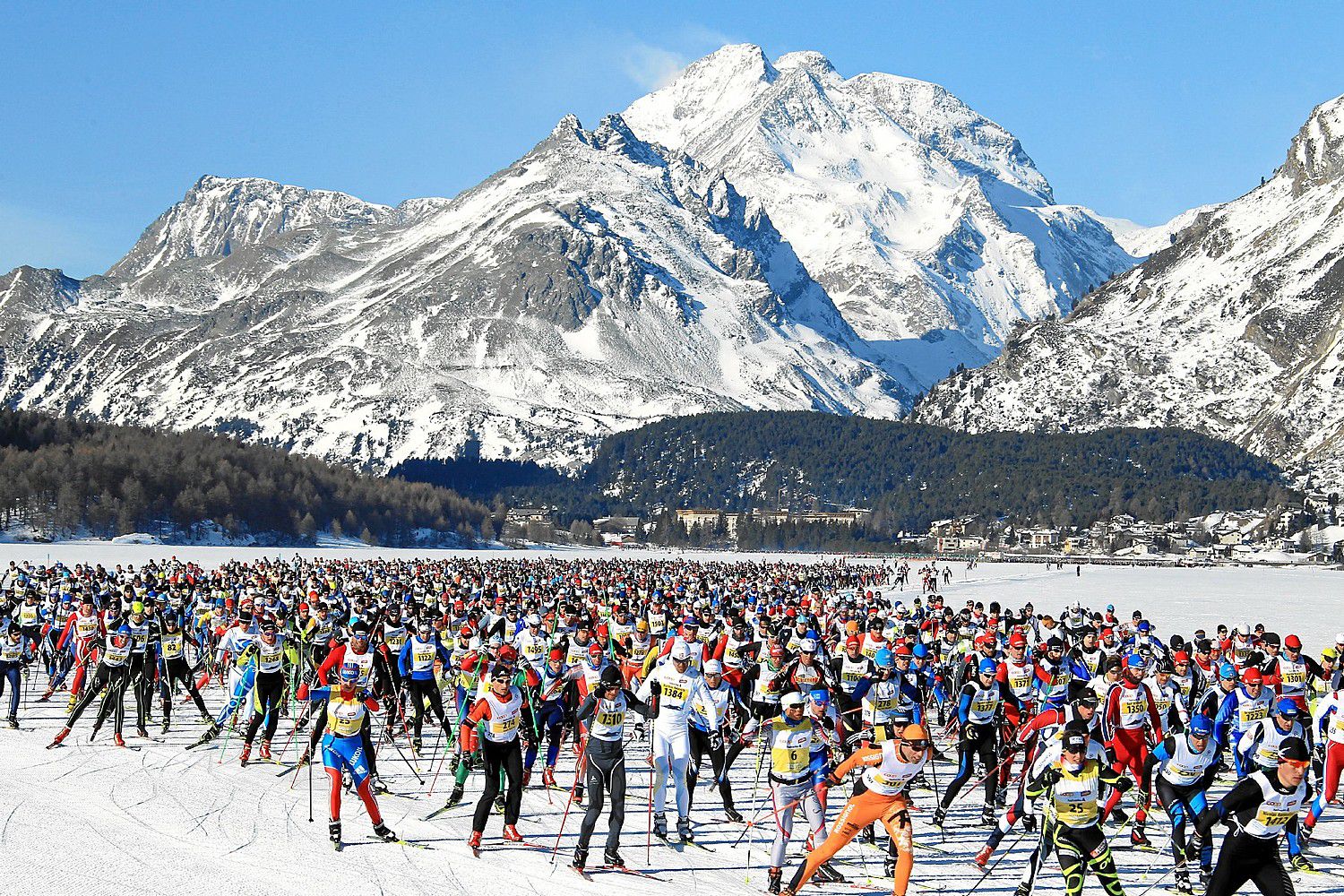 Ски время человека. Сен Морис Франция лыжи марафон. Engadin Skimarathon 2023. Nathalie Moritz Swiss. Ski Marathon start from Bird Yey.